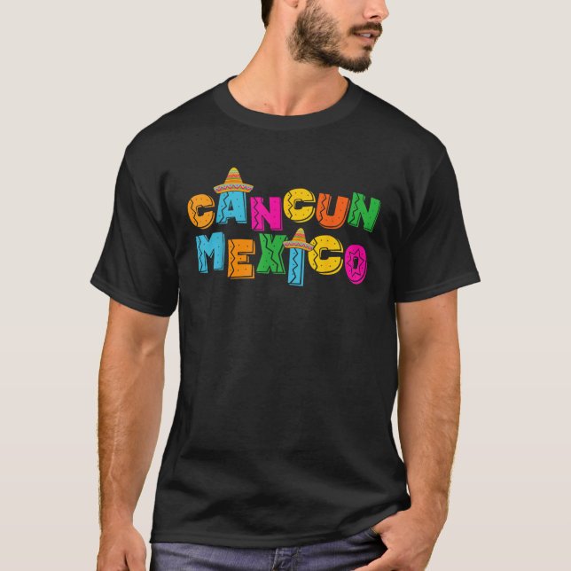 Cancun Mexico  T-Shirt (Vorderseite)