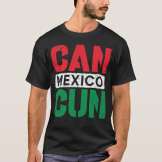 Cancun Mexico Vacation Souvenir 2023 Bech Summer T-Shirt