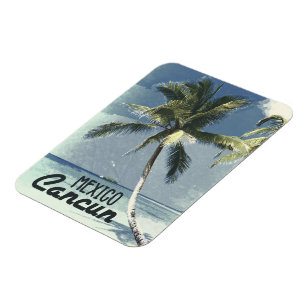 Cancun Mexico Vintage Reisen Strand Magnet
