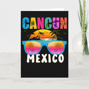 Cancun Mexiko 2025 Urlaub Strand passende Familie  Karte