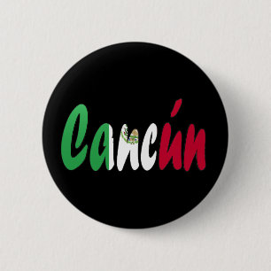 Cancun, Mexiko Button