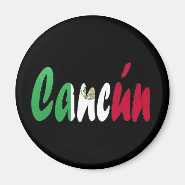 Cancun, Mexiko Magnet (Vorne)