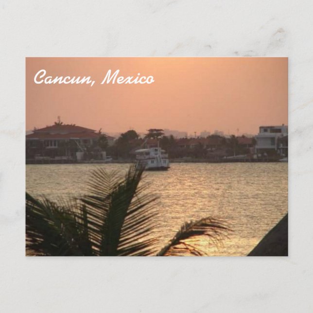 Cancun, Mexiko Postkarte (Vorderseite)