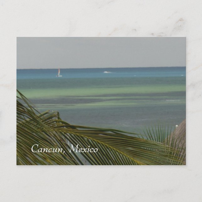Cancun, Mexiko Postkarte (Vorderseite)