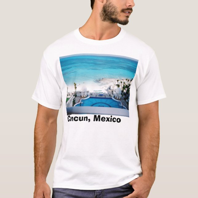 Cancun, Mexiko T-Shirt (Vorderseite)