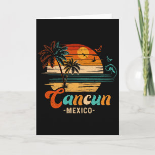Cancun Mexiko Urlaub 2025 passende Familiengruppe Karte