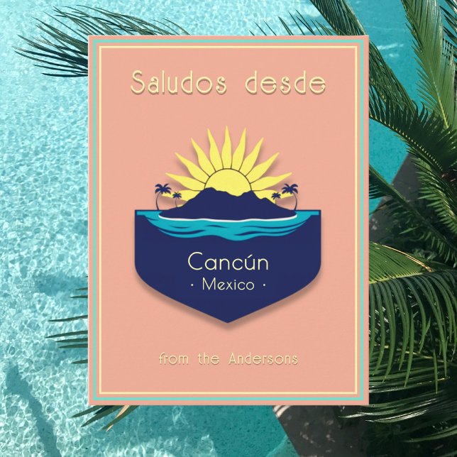 Cancún Mexiko Urlaub Postkarte (Von Creator hochgeladen)