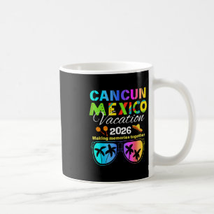Cancun Mexiko Urlaub Strand 2026 Reise Gruppe Squa Kaffeetasse