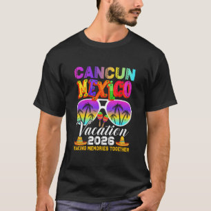 Cancun Mexiko Urlaub Strand 2026 Reise Gruppe Squa T-Shirt