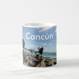 Cancún (Mexiko) - Weiße 11 oz Klassische Weiße Tas Kaffeetasse
