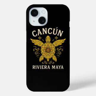 Cancun & Riviera Maya Tropischer Urlaub Retro-Typo Case-Mate iPhone Hülle