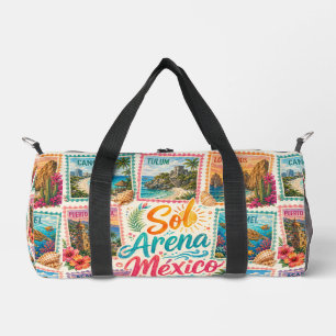 Cancun Sonne Sand Mexiko Schöne Strände Tropisch Duffle Bag