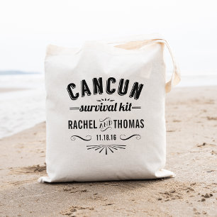 Cancun Survival Kit Begrüßung Tragetasche
