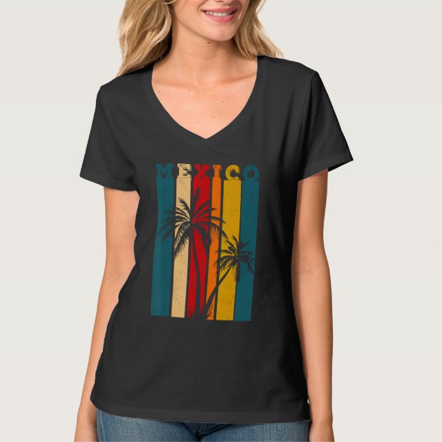 Cancun Tropical Travel mexico T-Shirt (Vorderseite)