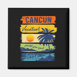 Cancun Urlaub 2026 Meer Sand Strand Sommer Reise R Magnet