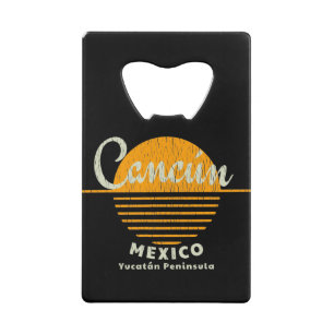 Cancun Yucatan Geldbeutel Flaschenöffner