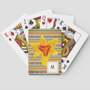 Canda Lilly farbenfrohe, benutzerdefinierte Spielk Spielkarten