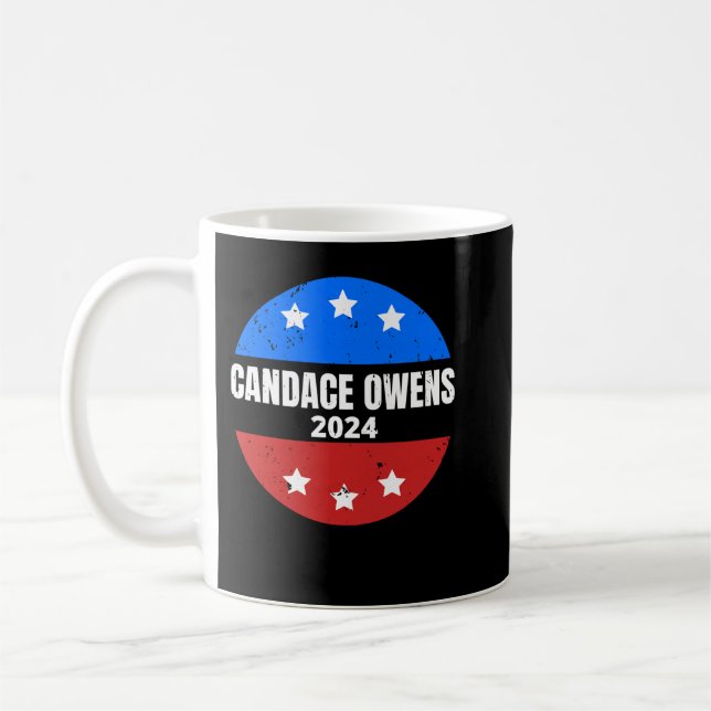 Candace Owens für Präsident Blexit Kaffeetasse (Links)