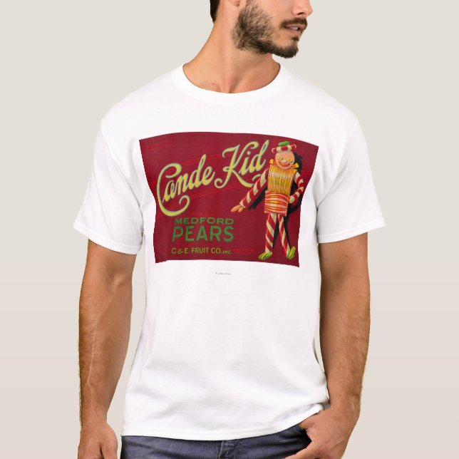 Cande Kinderbirnen-Kiste LabelMedford ODER T-Shirt (Vorderseite)