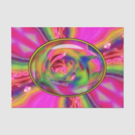 Canded Rose Petals Tissue Wrapping Paper Seidenpapier