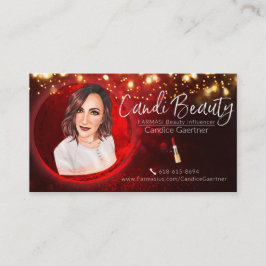 Candi Beauty Business Cards Visitenkarte