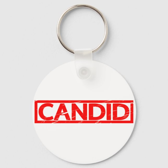 Candid-Briefmarke Schlüsselanhänger (Vorderseite)