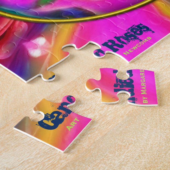 Candid Rose Petals-JIGSAW PUZZLE (Seite)