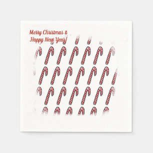Candies Christmas Time Paper Napkins Serviette