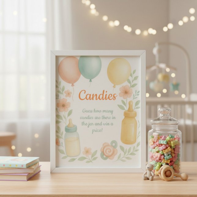 Candies Guessing Game Poster (Von Creator hochgeladen)