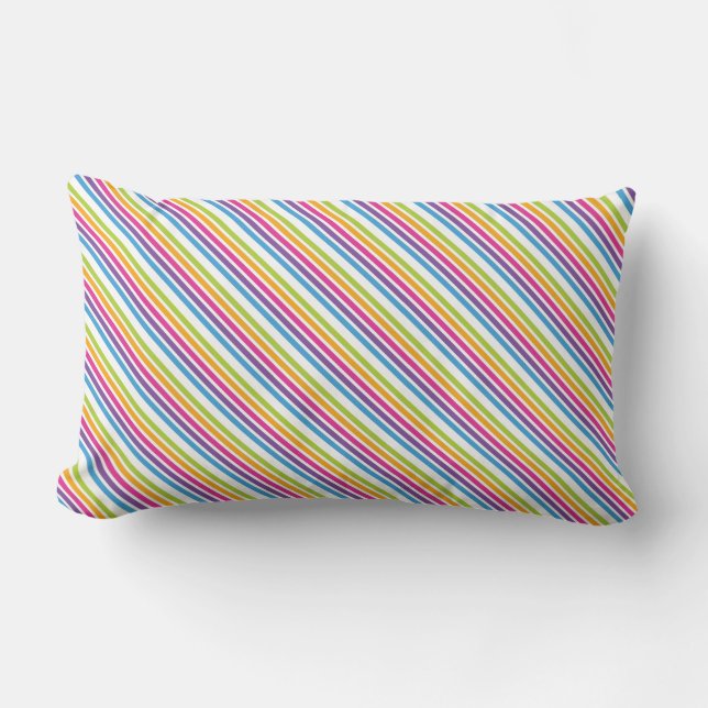 Candies Strips Lendenkissen (Vorderseite)