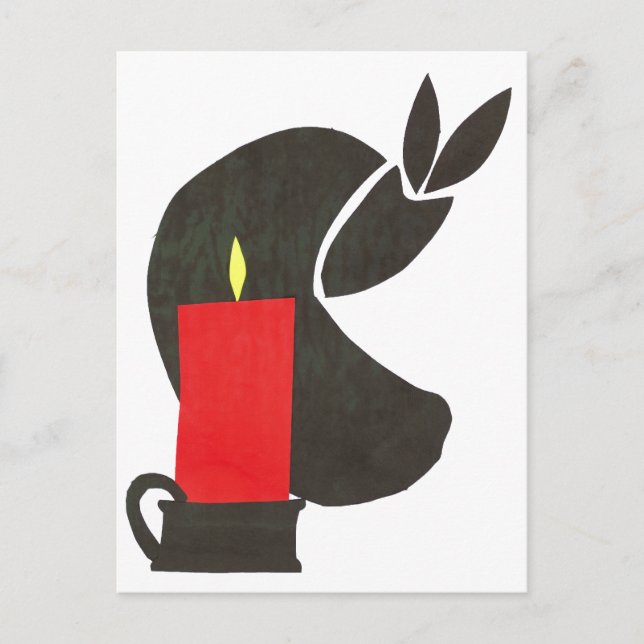 candle-1 postkarte (Vorderseite)