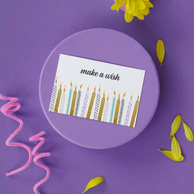 Candle Birthday Karte (Von Creator hochgeladen)