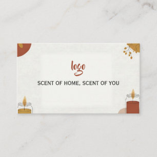Candle Business Card Visitenkarte