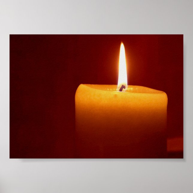 Candle Candlelight Image Poster (Vorne)