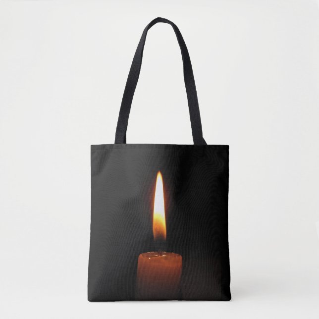 Candle Flame Tote Bag (Vorderseite)