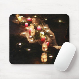 Candle Glow Mousepad von Sotnichenko - Anpassbar