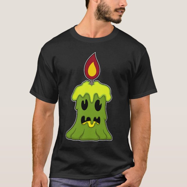 Candle Halloween T-Shirt (Vorderseite)