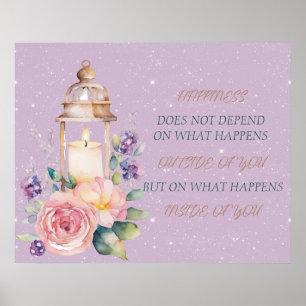 Candle Inspirational Verse Poster