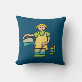 Candle Making Kissen