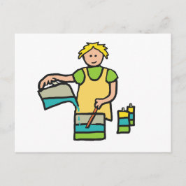 Candle Making Postkarte