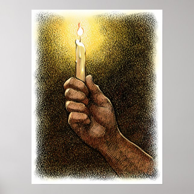 Candle Poster (Vorne)