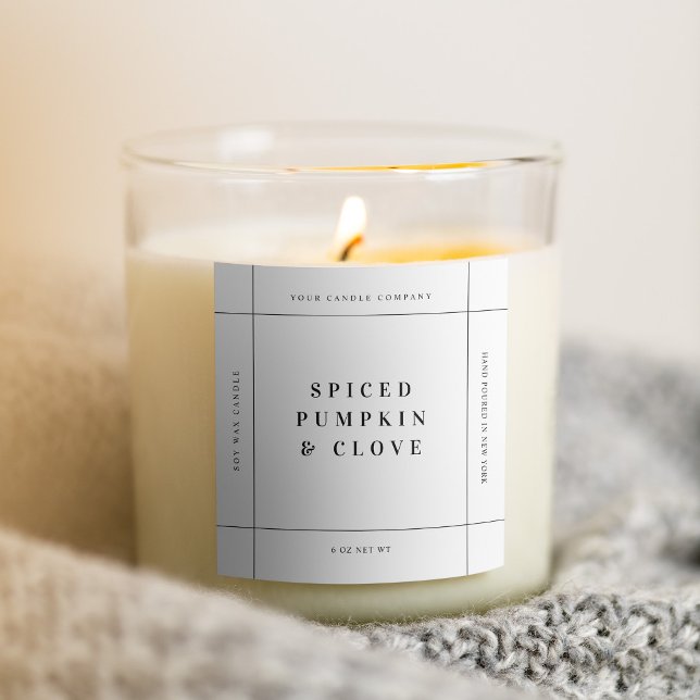 Candle Product Label Aufkleber Handmade Business-T (Von Creator hochgeladen)