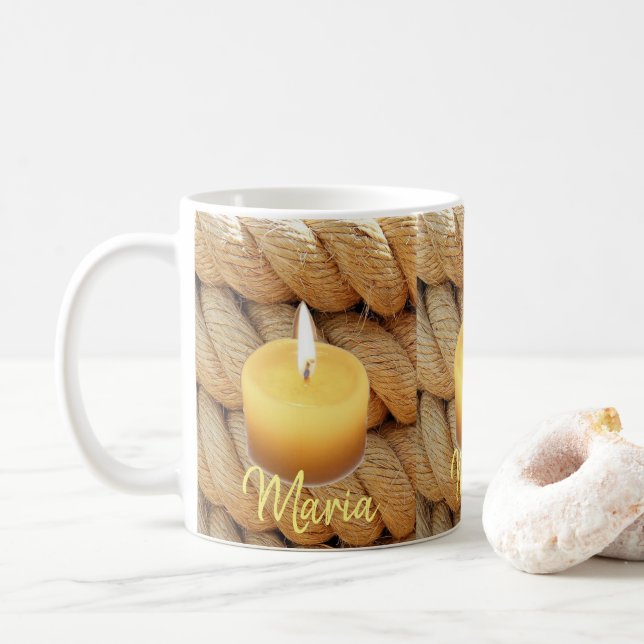 Candle Rope Tasse (Mit Donut)