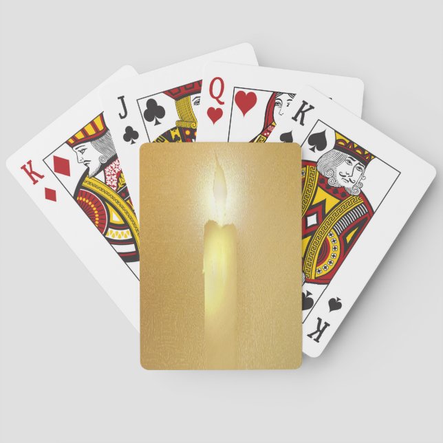 Candle-Spielkarten, Tarot, Cartomie, Kunst Spielkarten (Rückseite)