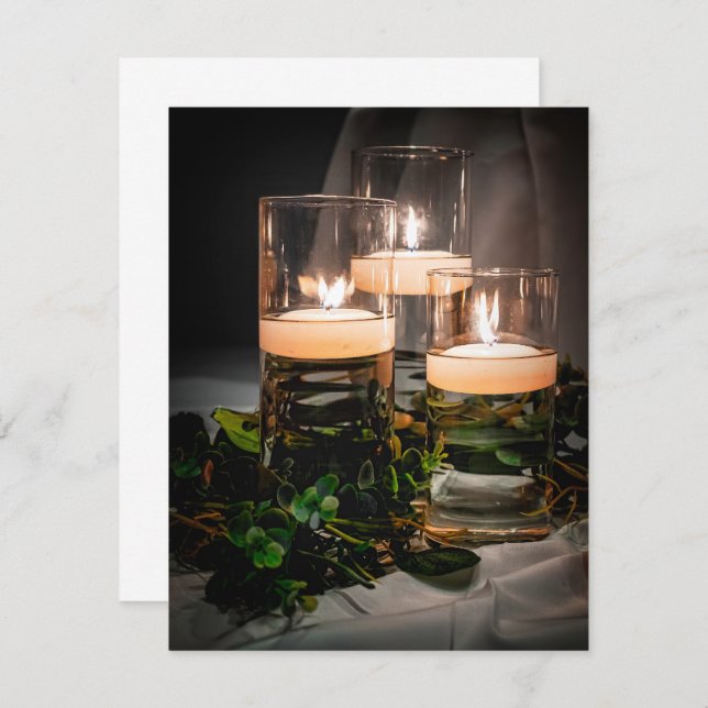 Candle Trio Ankündigung (Vorne/Hinten)