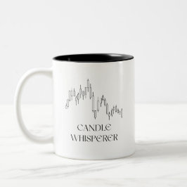 Candle Whisperer-Tasse Zweifarbige Tasse