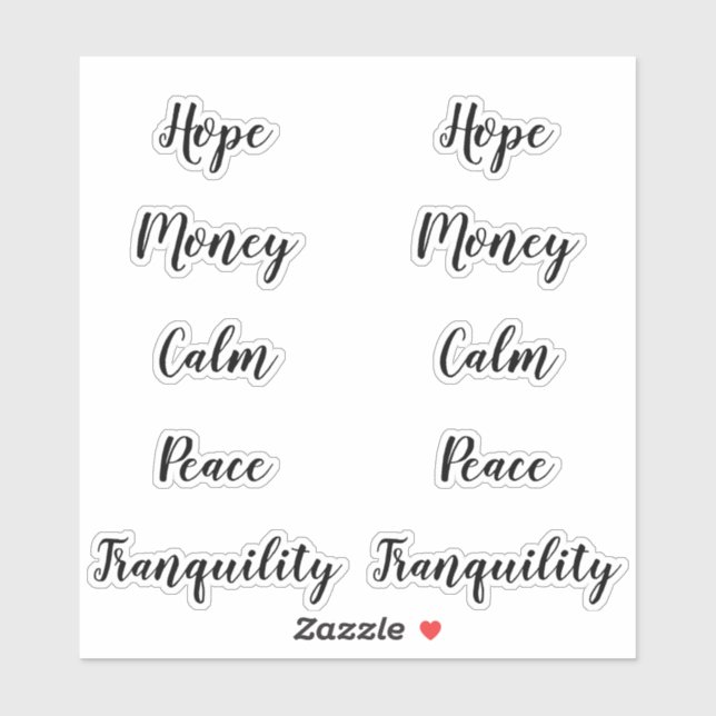 Candle Zauberskriptmarken löschen Aufkleber (Blatt)