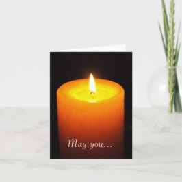 Candlelight - Christmas Wishes Feiertagskarte