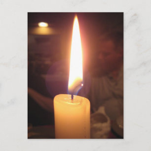 Candlelight Dinner Postkarte