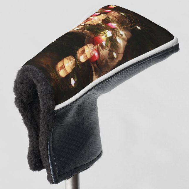 Candlelight Golf Head Cover – Customizable Headcover (3/4 Vorderseite)